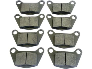 Bremsklotzsatz (8 St.) 155 x 90 x 18 mm, Fußbremse DX 145, DX 6.50, für Deutz-Fahr Bremsklotzsatz (8 St.) 155 x 90 x 18 mm, Fußbremse DX 145, DX 6.50, für Deutz-Fahr
