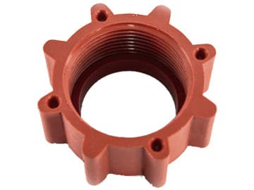 Holder Überwurfmutter rot 1 1/4" IG, 016288, für Behälterrücklauf Feldspritze Holder Überwurfmutter rot 1 1/4" IG, 016288, für Behälterrücklauf Feldspritze