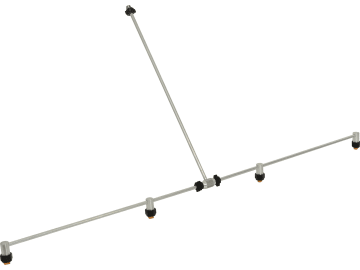 Birchmeier® Spritzbalken 100 cm Aluminium, 4 x Flachstrahldüse 110° für Akku-Rückenspritzen, 12033001 Birchmeier® Spritzbalken 100 cm Aluminium, 4 x Flachstrahldüse 110° für Akku-Rückenspritzen, 12033001