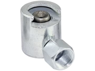 Samoa-Hallbauer Schiebekupplung "121/M" für Flachschmiernippel M1, Ø 16 mm, M 10 x 1 IG Samoa-Hallbauer Schiebekupplung "121/M" für Flachschmiernippel M1, Ø 16 mm, M 10 x 1 IG