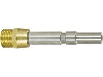 Stecknippel "KW" M 22 x 1,5 AG, Edelstahl, für Kärcher Hochdruckreiniger Stecknippel "KW" M 22 x 1,5 AG, Edelstahl, für Kärcher Hochdruckreiniger