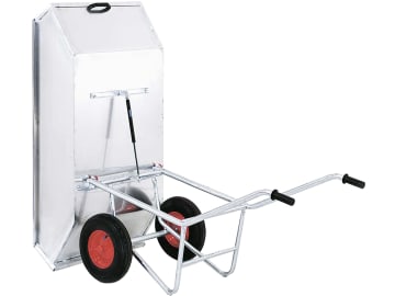 Growi® Kippkuli "Alustar" 450 l, mit Metallschüssel, kippbar, 10920 Growi® Kippkuli "Alustar" 450 l, mit Metallschüssel, kippbar, 10920