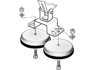 Hella® Magnethalter für Arbeitsscheinwerfer mit U-Befestigungsbügel (Best. Nr. 10066033, 10066047, 10066059, 10066060), 8HG 004 806-001 Hella® Magnethalter für Arbeitsscheinwerfer mit U-Befestigungsbügel (Best. Nr. 10066033, 10066047, 10066059, 10066060), 8HG 004 806-001