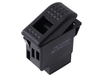 Hella® Wippschalter 12 V; 24 V, einstufig, ein Schaltkreis, 2 Anschlüsse, ohne Komfortfunktion; ohne Beleuchtung, 6EH 007 832-001 Hella® Wippschalter 12 V; 24 V, einstufig, ein Schaltkreis, 2 Anschlüsse, ohne Komfortfunktion; ohne Beleuchtung, 6EH 007 832-001