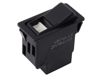 Hella® Wippschalter 12 V; 24 V, einstufig, zwei Schaltkreise, 8 Anschlüsse, mit Auffindbeleuchtung; mit Funktionsbeleuchtung, 6FH 004 570-131 Hella® Wippschalter 12 V; 24 V, einstufig, zwei Schaltkreise, 8 Anschlüsse, mit Auffindbeleuchtung; mit Funktionsbeleuchtung, 6FH 004 570-131