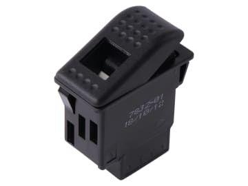Hella® Wippschalter 12 V; 24 V, einstufig, ein Schaltkreis, 4 Anschlüsse, ohne Komfortfunktion; mit Auffindbeleuchtung, 6EH 007 832-011 Hella® Wippschalter 12 V; 24 V, einstufig, ein Schaltkreis, 4 Anschlüsse, ohne Komfortfunktion; mit Auffindbeleuchtung, 6EH 007 832-011
