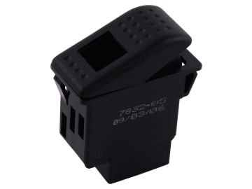 Hella® Wippschalter 12 V; 24 V, einstufig, ein Schaltkreis, 3 Anschlüsse, mit Komfortfunktion; ohne Beleuchtung, 6FH 007 832-051 Hella® Wippschalter 12 V; 24 V, einstufig, ein Schaltkreis, 3 Anschlüsse, mit Komfortfunktion; ohne Beleuchtung, 6FH 007 832-051