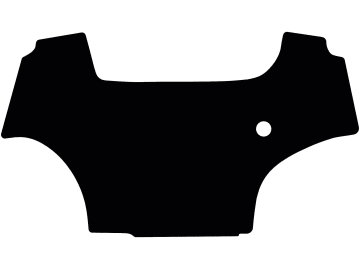Fußmatte gekettelt, aus Velours, schwarz, für Same Traktor Serie Fortis, ab Bj. 12 Fußmatte gekettelt, aus Velours, schwarz, für Same Traktor Serie Fortis, ab Bj. 12