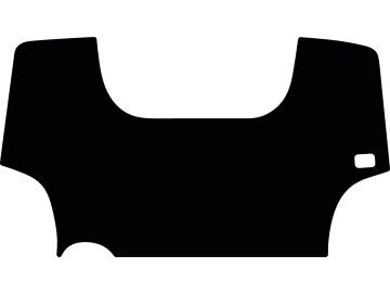 Fußmatte gekettelt, aus Velours, schwarz, für Ford New Holland Traktor TD, ab Bj. 08.12 Fußmatte gekettelt, aus Velours, schwarz, für Ford New Holland Traktor TD, ab Bj. 08.12