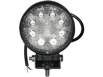 LED-Arbeitsscheinwerfer rund 1.600 lm, 10 – 30 V, 8 LEDs, Funkentstörung Klasse 3 LED-Arbeitsscheinwerfer rund 1.600 lm, 10 – 30 V, 8 LEDs, Funkentstörung Klasse 3