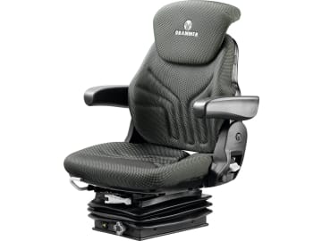 Grammer Traktorsitz "Compacto® Basic W", mechanisch gefedert, High-Performance-Stoff, anthrazit/grün/silber Grammer Traktorsitz "Compacto® Basic W", mechanisch gefedert, High-Performance-Stoff, anthrazit/grün/silber