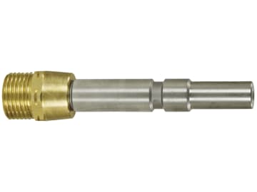 Stecknippel "KW" M 21 x 1,5 AG, Edelstahl, für Alto/WAP Hochdruckreiniger Stecknippel "KW" M 21 x 1,5 AG, Edelstahl, für Alto/WAP Hochdruckreiniger