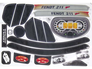 Rolly Toys® Aufkleber für Trettraktor Fendt 211 Vario, 105 000 200 00 Rolly Toys® Aufkleber für Trettraktor Fendt 211 Vario, 105 000 200 00
