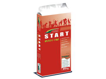 CUXIN DCM START organisch-mineralischer NPK 18+4+3 für Start und Regeneration der Rasen- und Sportflächen 25 kg Sack CUXIN DCM START organisch-mineralischer NPK 18+4+3 für Start und Regeneration der Rasen- und Sportflächen 25 kg Sack