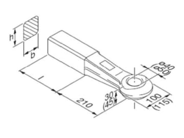 Rockinger Zugöse Ø 50 mm, Stützlast 1.000 kg, D-Wert 190 kN mit Schaft, zum Einschweißen, ROE57272 Rockinger Zugöse Ø 50 mm, Stützlast 1.000 kg, D-Wert 190 kN mit Schaft, zum Einschweißen, ROE57272