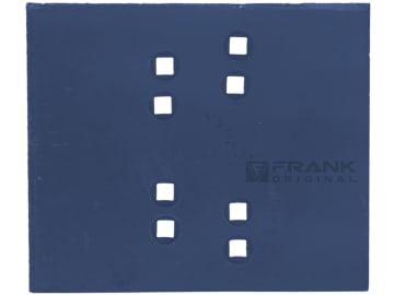 Frank Anlagenschoner, links/rechts, gewalzte Ware, XP 6, 2708.14.00, für Rabe Frank Anlagenschoner, links/rechts, gewalzte Ware, XP 6, 2708.14.00, für Rabe