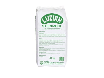 Oscorna® Luzian Steinmehl Bodenhilfsstoff aus jungvulkanischem Basaltgestein zur Bodenverbesserung und Bodenfruchtbarkeit Oscorna® Luzian Steinmehl Bodenhilfsstoff aus jungvulkanischem Basaltgestein zur Bodenverbesserung und Bodenfruchtbarkeit
