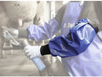 DeLaval Ärmelschoner L, mit elastischem Verbindungsband und Oberarm-Klettverschluss 86812203 DeLaval Ärmelschoner L, mit elastischem Verbindungsband und Oberarm-Klettverschluss 86812203