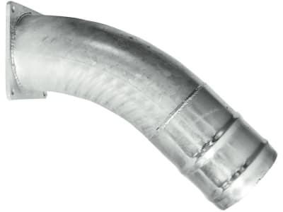 Flansch Bogen 90° mit Schlachtülle