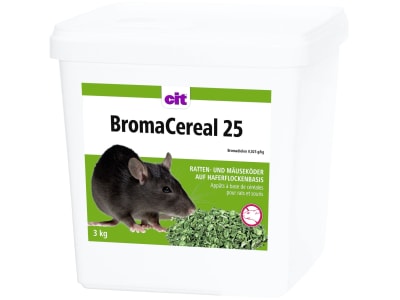 Cit Giftkoder Bromacereal 25 Fur Die Ratten Und Mausebekampfung