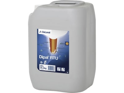 DeLaval Dippmittel "Dipal™ RTU" 20 l, zum Sprühen und Dippen, 741006464 DeLaval Dippmittel "Dipal™ RTU" 20 l, zum Sprühen und Dippen, 741006464