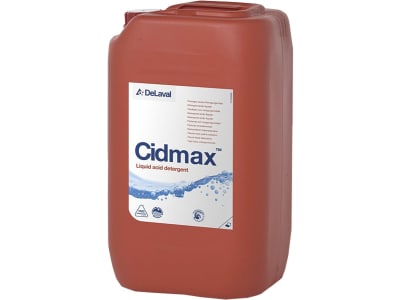 DeLaval Melkmaschinenreiniger "Cidmax" 25 l sauer, flüssig, 741007305