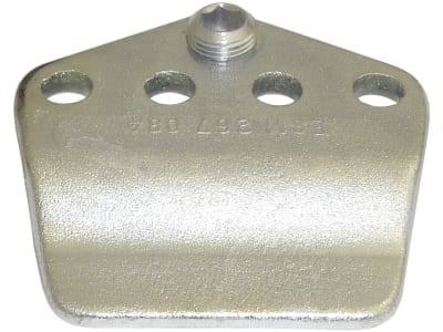 ESM Messerhalter 5 x Bohrung, fünfeckig, abgerundet, gesickte Löcher, für Agria, ESM, 267 0840 ESM Messerhalter 5 x Bohrung, fünfeckig, abgerundet, gesickte Löcher, für Agria, ESM, 267 0840