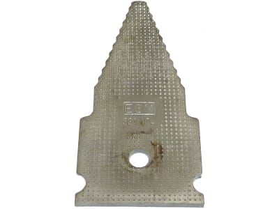 ESM Messerklinge 106 x 50,8 x 4 mm, neue Ausführung (Rundloch), für Universal Doppelmesser-Mähbalken Agria, ESM, 321 0041 ESM Messerklinge 106 x 50,8 x 4 mm, neue Ausführung (Rundloch), für Universal Doppelmesser-Mähbalken Agria, ESM, 321 0041
