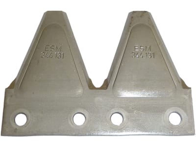 Carbodux® Doppelklinge 75 x 101,6 x 2,5 mm, gewölbt, für ESM Carbodux® Doppelklinge 75 x 101,6 x 2,5 mm, gewölbt, für ESM