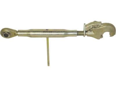 Oberlenker mit Fanghaken Kat. 2, M 30 x 3,5, Hülse gelb verzinkt Oberlenker mit Fanghaken Kat. 2, M 30 x 3,5, Hülse gelb verzinkt