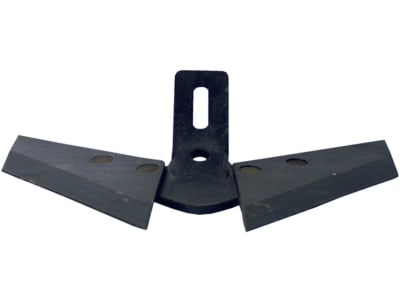 Frank Flügelschar 450 mm, Abstand Bohrungen 45 – 75 mm, für Grubber universal, 9092773-007