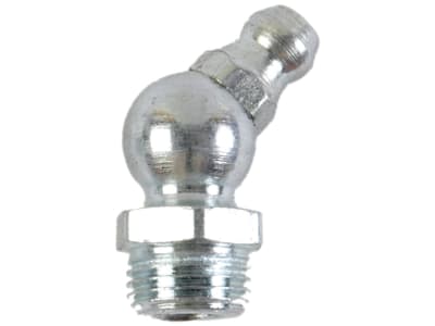 SAMOA® Schmiernippel "H2" zöllig 45 ° abgewinkelt, DIN 71412, Stahl verzinkt, 12253 SAMOA® Schmiernippel "H2" zöllig 45 ° abgewinkelt, DIN 71412, Stahl verzinkt, 12253
