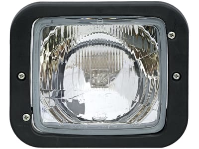 Hella® Hauptscheinwerfer links/rechts, Halogen H4, 12 V, 173 x 144 x 99 mm, quadratisch, 1AA 004 109-201 Hella® Hauptscheinwerfer links/rechts, Halogen H4, 12 V, 173 x 144 x 99 mm, quadratisch, 1AA 004 109-201