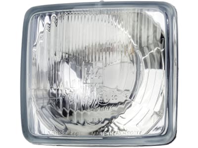 Hella® Scheinwerfereinsatz Halogen H4, quadratisch, 12 V; 24 V, für Hauptscheinwerfer (Best. Nr. 10065997), Fendt, mit Abblendlicht; Fernlicht, 1AA 127 473-015 Hella® Scheinwerfereinsatz Halogen H4, quadratisch, 12 V; 24 V, für Hauptscheinwerfer (Best. Nr. 10065997), Fendt, mit Abblendlicht; Fernlicht, 1AA 127 473-015
