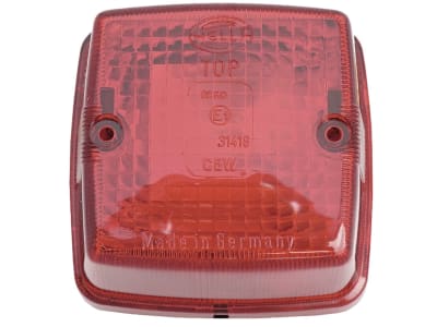 Hella® Schlussleuchte quadratisch, links/rechts, 84 x 84 x 51 mm, C5W, Schlusslicht, 2SA 003 014-051 Hella® Schlussleuchte quadratisch, links/rechts, 84 x 84 x 51 mm, C5W, Schlusslicht, 2SA 003 014-051