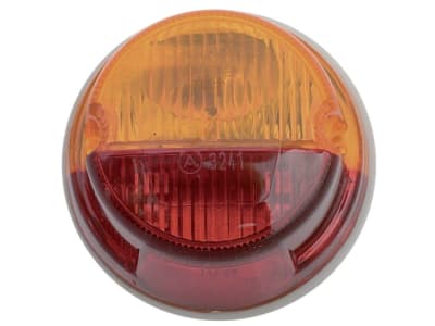 Hella® Schlussleuchte rund, links/rechts, Ø 78 mm, K (10W); K (18W), Schlusslicht; Bremslicht, 2SB 001 259-261 Hella® Schlussleuchte rund, links/rechts, Ø 78 mm, K (10W); K (18W), Schlusslicht; Bremslicht, 2SB 001 259-261