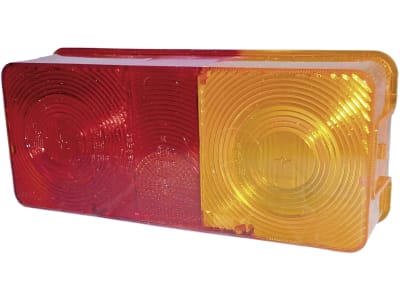 Hella® Lichtscheibe eckig, rechts, 170 x 75 mm, für Schlussleuchte (Best. Nr. 10066273), 9EL 112 741-001