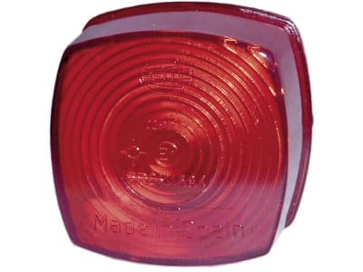 Hella® Lichtscheibe eckig, links/rechts, 62 x 62 mm, für Schlussleuchte (Best. Nr. 10066246), 9EL 117 330-011