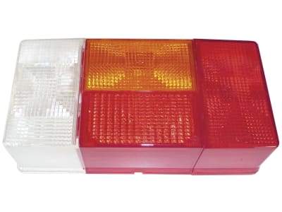 Hella® Lichtscheibe quadratisch, rechts, 210 x 108 mm, für Schlussleuchte mit Rückfahrlicht, 9EL 136 825-011