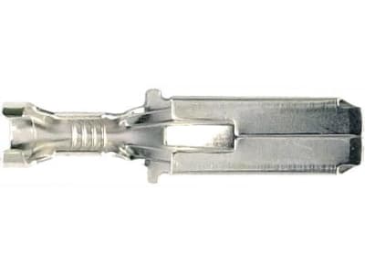 Herth + Buss Flachstecker 6,3 x 0,8 mm, Kabel 1 – 2,5 mm², Messing versilbert, mit Rastnase, Version 3, 50 251 622 Herth + Buss Flachstecker 6,3 x 0,8 mm, Kabel 1 – 2,5 mm², Messing versilbert, mit Rastnase, Version 3, 50 251 622