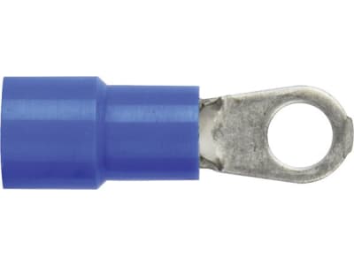 Herth + Buss Ringkabelschuh blau 1,5 – 2,5 mm², Ø 3,7 mm, verzinnt; teilisoliert, 50 252 126
