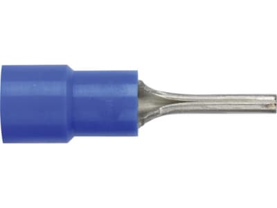 Herth + Buss Drahtstifthülse blau, 1,5 – 2,5 mm², Steckbreite 1,9 mm, verzinnt; teilisoliert, 50 252 410