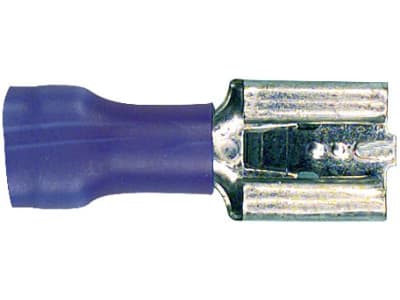 Herth + Buss Flachsteckhülse 6,3 x 0,8 mm verzinnt; teilisoliert Herth + Buss Flachsteckhülse 6,3 x 0,8 mm verzinnt; teilisoliert