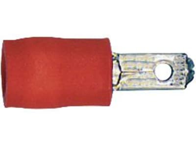 Herth + Buss Flachstecker Steckbreite 2,8 mm; Steckhöhe 0,8 mm, Kabel 0,5 – 1 mm², Messing; PVC (Polyvinylchlorid) verzinnt; teilisoliert, rot, 50 252 519 Herth + Buss Flachstecker Steckbreite 2,8 mm; Steckhöhe 0,8 mm, Kabel 0,5 – 1 mm², Messing; PVC (Polyvinylchlorid) verzinnt; teilisoliert, rot, 50 252 519