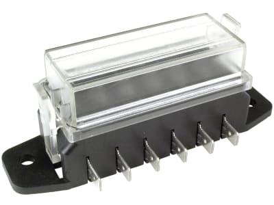 Herth + Buss Sicherungsdose 98 x 37 x 27 mm, 6-polig, Aufbau für Flachstecksicherungen "Standard", 50 300 624 Herth + Buss Sicherungsdose 98 x 37 x 27 mm, 6-polig, Aufbau für Flachstecksicherungen "Standard", 50 300 624