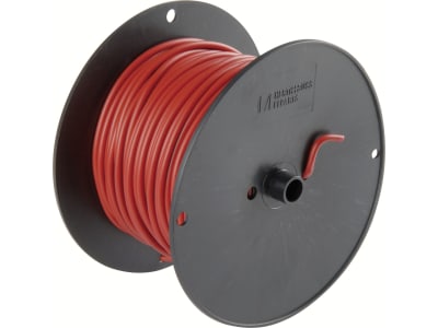 Herth + Buss Elektroleitung FLY, 1 x 2,5 mm², rot, 50 m Spule, 51 274 209/05