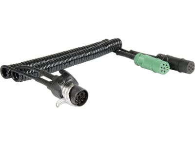 Herth + Buss Adapterkabel 3,5 m 24 V, Stecker 15-polig/Dose 2 x 7-polig, 51 276 588 Herth + Buss Adapterkabel 3,5 m 24 V, Stecker 15-polig/Dose 2 x 7-polig, 51 276 588