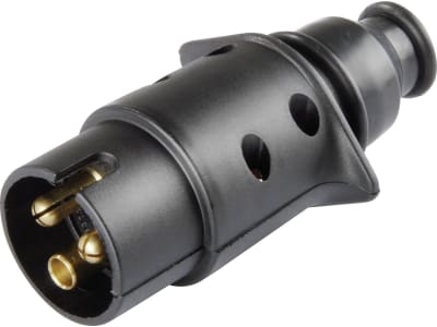 Herth + Buss Stecker 6 – 24 V, 3-polig, Schraubanschluss, mit Gummitülle, 51 305 543 Herth + Buss Stecker 6 – 24 V, 3-polig, Schraubanschluss, mit Gummitülle, 51 305 543