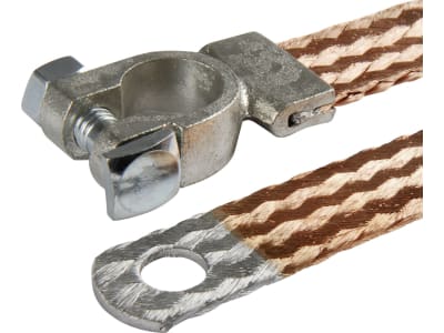 Herth + Buss Masseband für Batterie, 1 x Batterieklemme, 1 x Zinnbeschichtung Herth + Buss Masseband für Batterie, 1 x Batterieklemme, 1 x Zinnbeschichtung