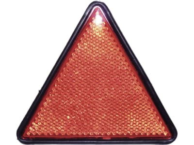 Herth + Buss Rückstrahler rot, dreieckig, 170 x 151 mm, geschraubt; M 5, 78 623 104 Herth + Buss Rückstrahler rot, dreieckig, 170 x 151 mm, geschraubt; M 5, 78 623 104